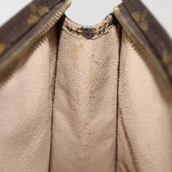 LOUIS VUITTON Monogram Poche Toilette 19 Pouch M47544 LV Auth am6268 - Picture 15 of 16